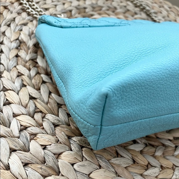 Kate Spade light blue chain strap crossbody shoulder Cynthia purse - Picture 5 of 13